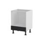 ÉLÉMENTS HAUT ET BAS  Meuble cuisine four bas 60cm 1 bandeau four 60*…