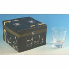 VERRE - FLUTE  Verres à Whisky coniques verre en boite de 4