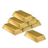DÉGUISEMENT - PANOPLIE <gu48420> pack de 12 lots de 6 lingots d'or 18c… DÉGUISEMENT - PANOPLIE <gu48420> pack de 12 lots de 6 lingots d'or 18c…