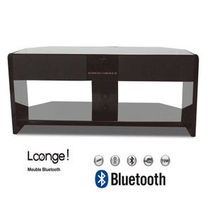 OXYGEN LOONGE Meuble TV bluetooth - Enceintes intégrées 2.1