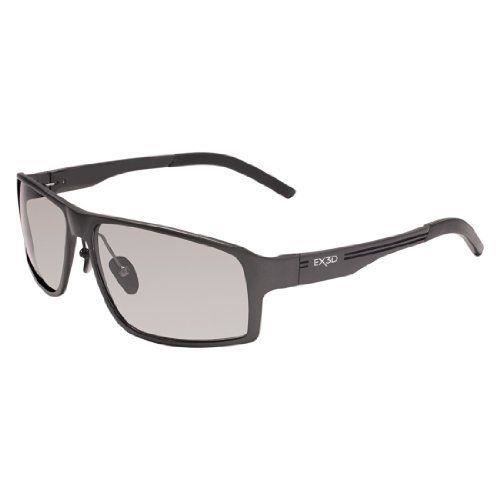 EX3D 5009 Lunettes polarisantes Métal Homme Noir (Import Allemagne