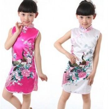 Robe chinoise déguisement tenue enfant,bébé 0 à Blanc Achat