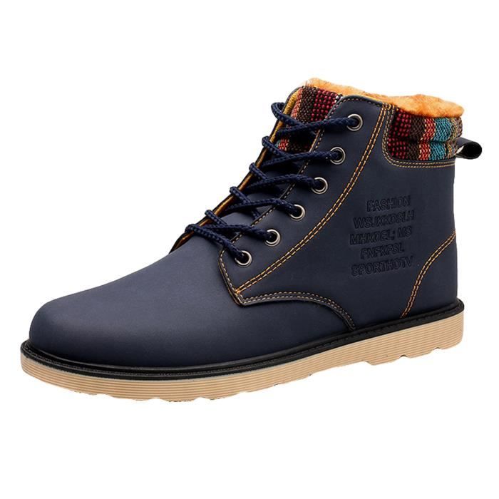 chaussures fourrées hommes