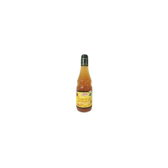 Vinaigre de cidre enrichi pomme & miel BIO - 50cl - Achat Vinaigre de cidre enrichi pomme & miel BIO - 50cl - Achat