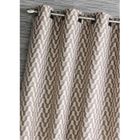  RIDEAU JACQUARD TAUPE 140 X 260