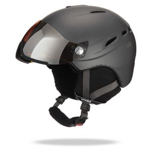 UVEX Casque de Ski + Visiere HLMT 200 Mixte