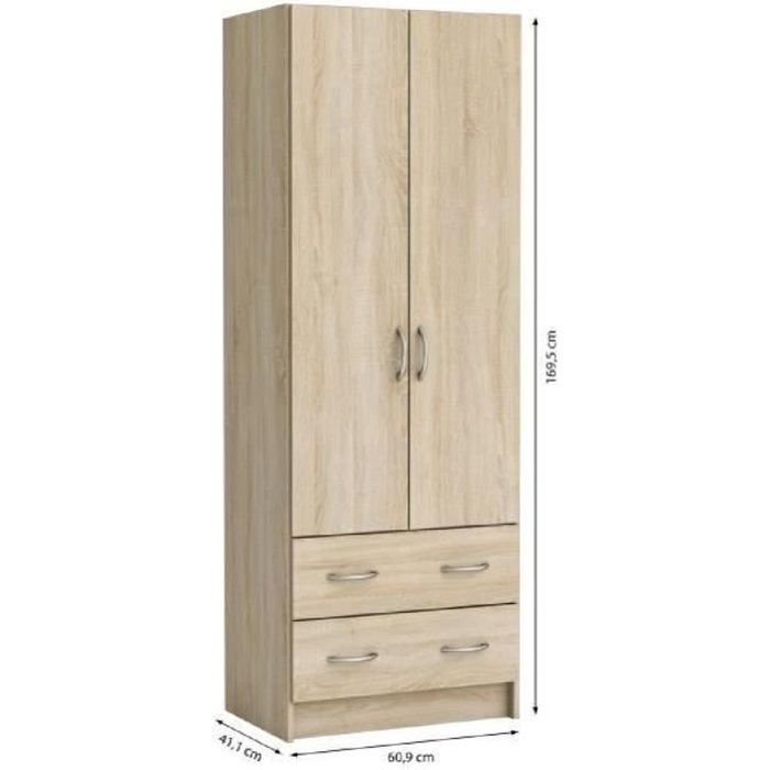 Armoire achat / vente armoire pas cher cdiscount Armoir de chambre a coucher