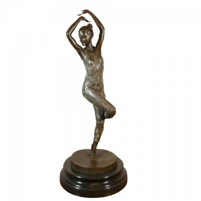 Statue en bronze art déco d'une danseuse Achat / Vente statue