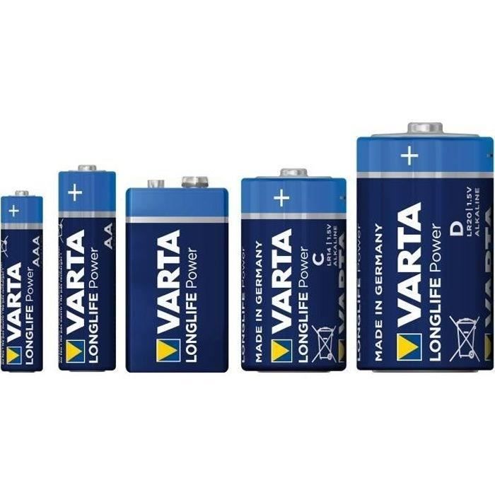 Varta HIGH ENERGY 6LF22 6LR61 9V Block Alkali Mangan Batterie Varta