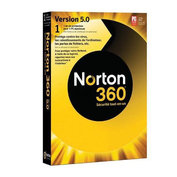 Norton 360 v5.0   Achat / Vente ANTIVIRUS Norton 360 v5.0  