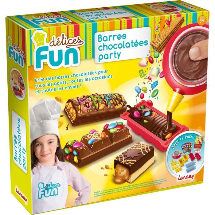 Fun Barres Chocolatées Party de Lansay