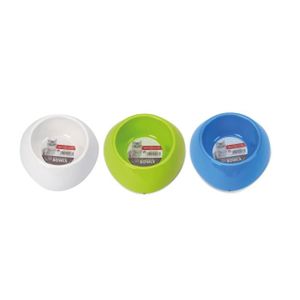 MPETS Gamelle en melamine simple ronde - Pour chat - 200ml - Divers coloris