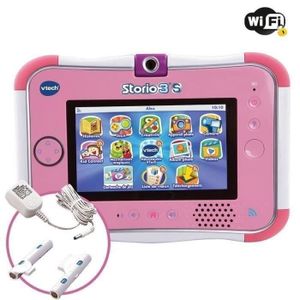 STORIO 3S Rose Tablette Enfant Wifi Vtech + Power Pack Achat