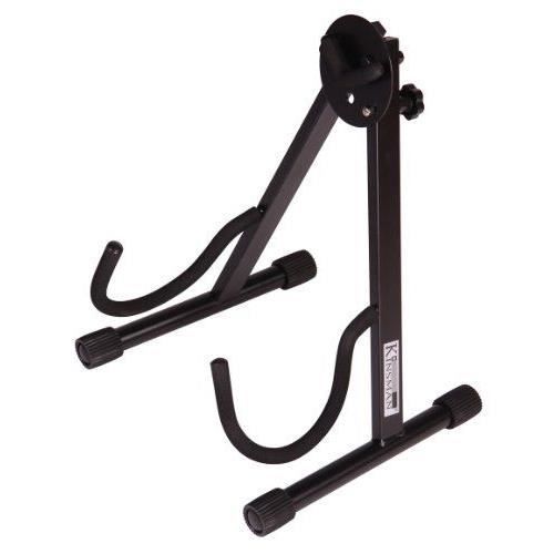 Pupitre D'orchestre Kinsman KSS02 - Noir, Hauteur Et Angle Réglables, Plateau 48x34cm, Pieds Pliables