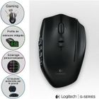 SOURIS Logitech G600 MMO Gaming Mouse Black
