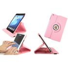  HOUSSE DE PROTECTION ROTATIF ROSE -IPAD MINI
