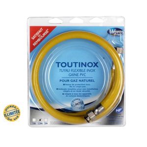 WPRO TNE150 Tuyau gaz 1,50m