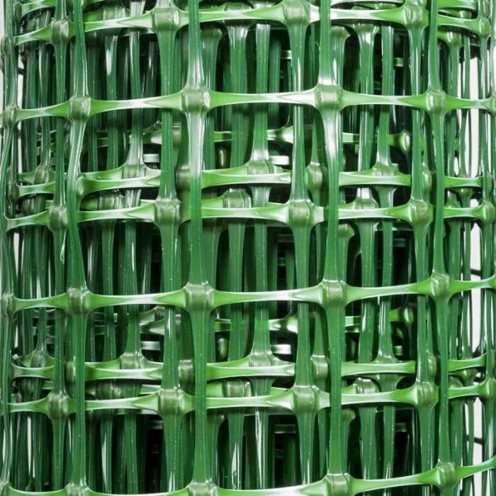 Grillage plastique vert Taille 1.5 x 10 m Achat / Vente clôture