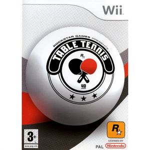 JEUX WII TABLE TENNIS / Jeu console Wii JEUX WII TABLE TENNIS / Jeu console Wii