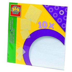 SES CREATIVE Lot de 10 feuilles pour perles ? repasser