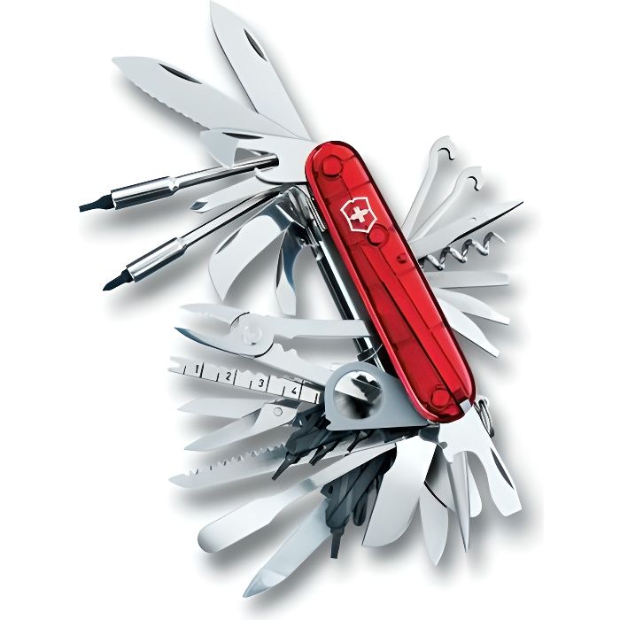 Couteau Suisse de Poche Victorinox SwissChamp 1.6795.XLT Rouge