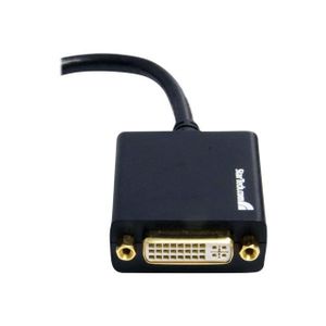 STARTECH Adaptateur vidéo DisplayPort vers DVI - Convertisseur DP vers DVI-D - M/F - 1920x1200 / 1080p - Noir