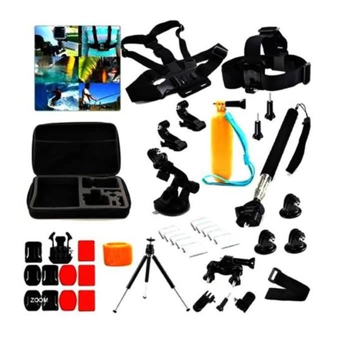 20 en 1 kit d?accessoires pour GoPro Hero 1233+4 Achat / Vente