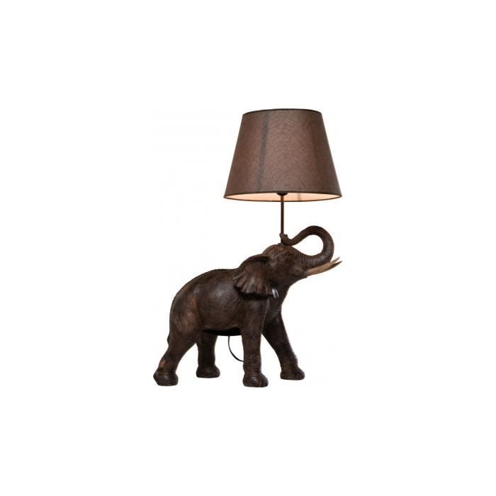 Lampe De Table Elephant Safari Kare Design Achat Vente
