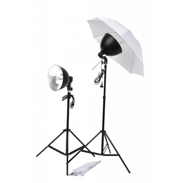 Kit studio 2 lampes daylight & accessoires Achat / Vente kit studio