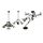 LUSTRE - SUSPENSION - PLAFONNIER SUSPENSION 3L NEW PALMA