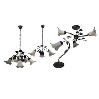 LUSTRE - SUSPENSION - PLAFONNIER SUSPENSION 3L NEW PALMA