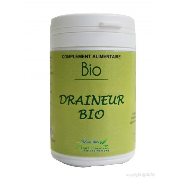 Draineur bio 120 gélules - Achat / Vente complément Draineur bio 120 gélules - Achat / Vente complément