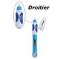 STYLO - MARQUEUR Pelikan Griffix Crayon à Plume Droitier Bleu+ 2 ca