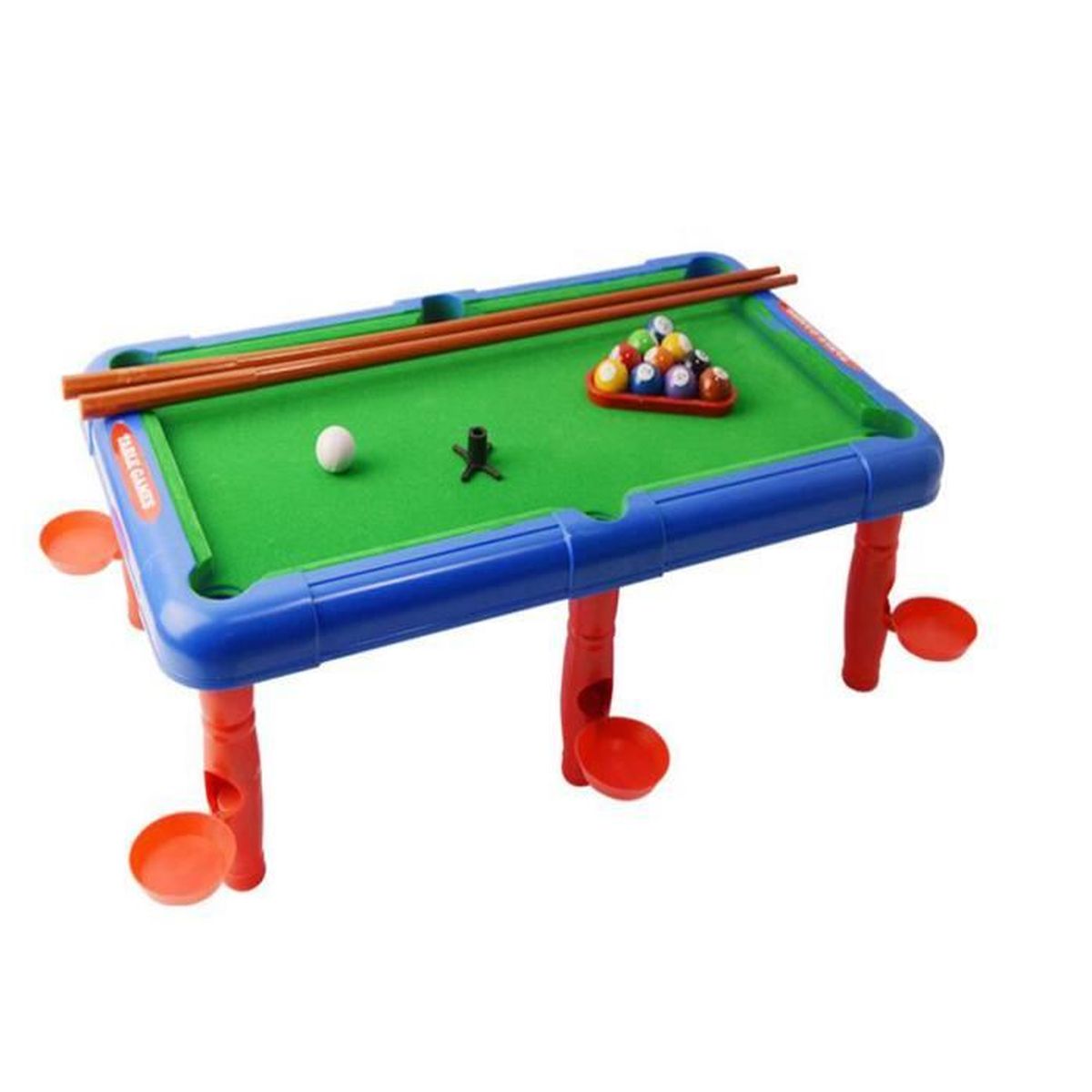 STOEX® 6 en 1 Table de billard jeu billes de snooker et billes jaunes
