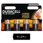  Duracell - Pile Alcaline - Cx4 Plus Power (LR14)