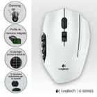 SOURIS Logitech G600 MMO Gaming Mouse Blanche