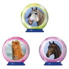 PUZZLE Puzzleball® Chevaux + Stickkers - 54pcs