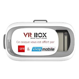 VRBOX Casque realite virtuelle reglable smartphone 4.7\