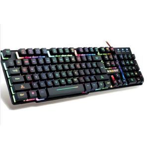 CLAVIER D'ORDINATEUR Suspension clavier rétro-éclairé de l'interface US CLAVIER D'ORDINATEUR Suspension clavier rétro-éclairé de l'interface US