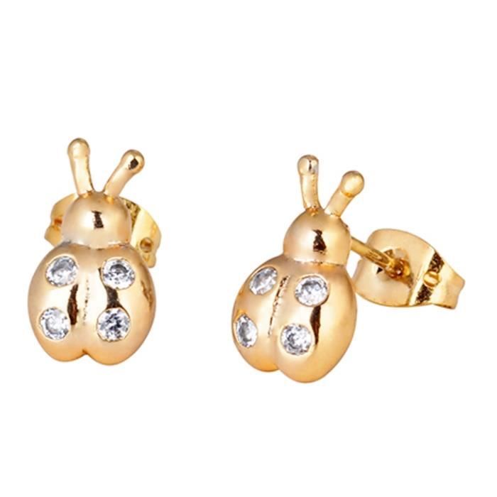 Boucles D'oreilles à Clip Pour Enfants - Lot De 6 Paires Non Perçantes Motifs Chat, Citron, Fruits | Bijoux Fantaisie Filles
