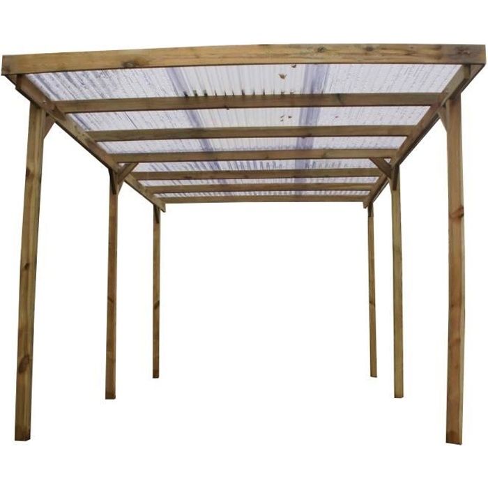 Carport bois IMPERIA 15m²   Achat / Vente GARAGE   CARPORT Carport