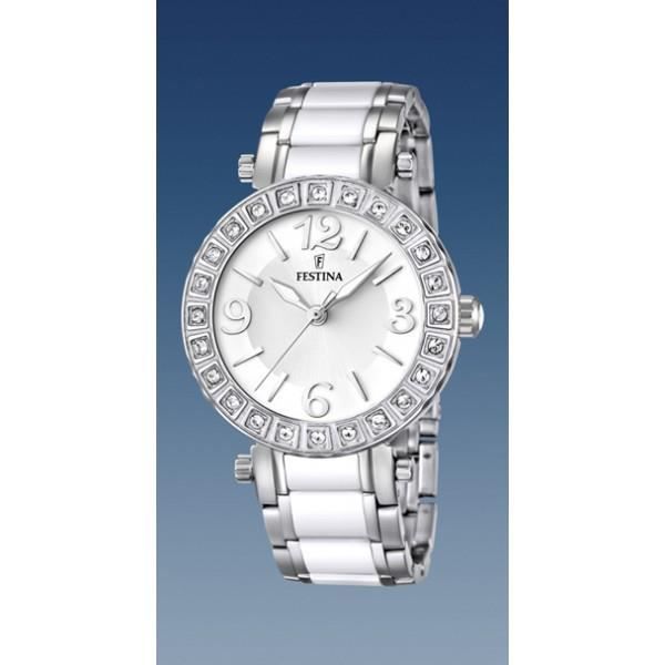 Montre Festina à Quartz Classique Unisexe Occasion - Montre Bracelet Aiguilles Simple
