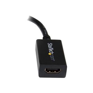 STARTECH Adaptateur vidéo DisplayPort vers HDMI - Convertisseur DP vers HDMI - M/F - 1920x1200 / 1080p - Noir