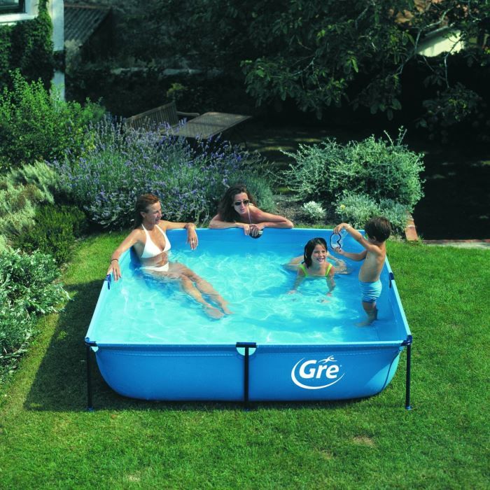 piscine carré tubulaire