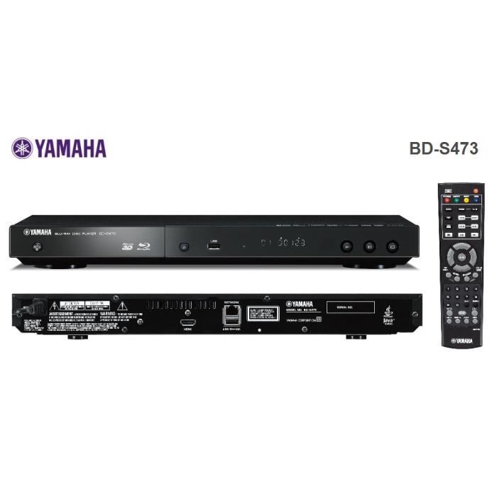 YAMAHA 3D BDS473 BluRay MultiZone lecteur bluray, avis et prix
