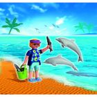 UNIVERS MINIATURE COMPLET Playmobil Duo Vacancière et dauphins