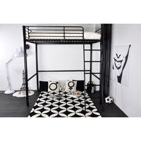 LIT COMBINE - LIT MEZZANINE LIT MEZZANINE NOIR ROCK 140x190