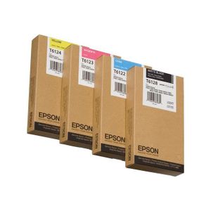 EPSON Cartouche d?encre T6124 - Jaune - Capacité standard 220ml
