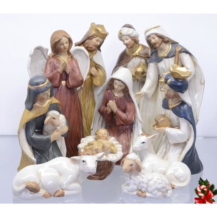 Santons de Noël en porcelaine fine - Achat / Vente santon - figurine
