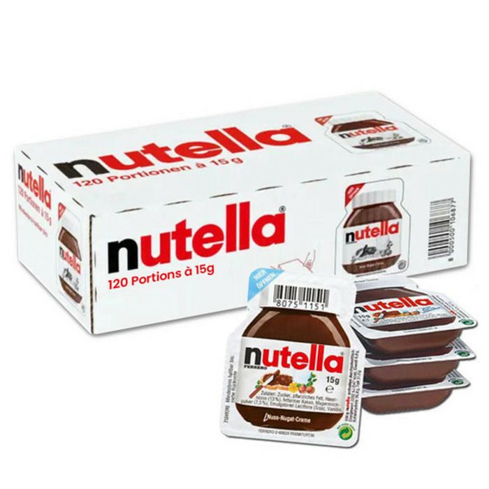 Ferrero Nutella sachet 15g 120 pièces Achat / Vente confiserie de